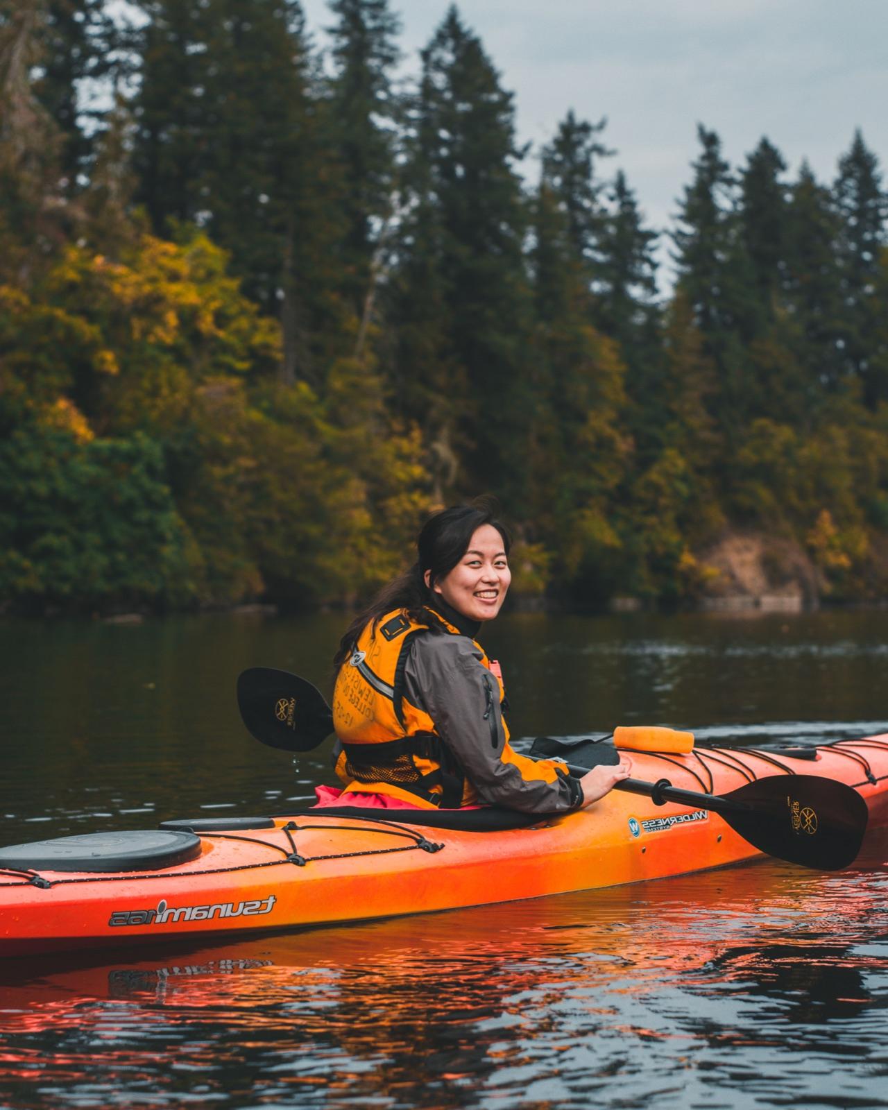 Lewis & Clark students in a hands-on learning experience